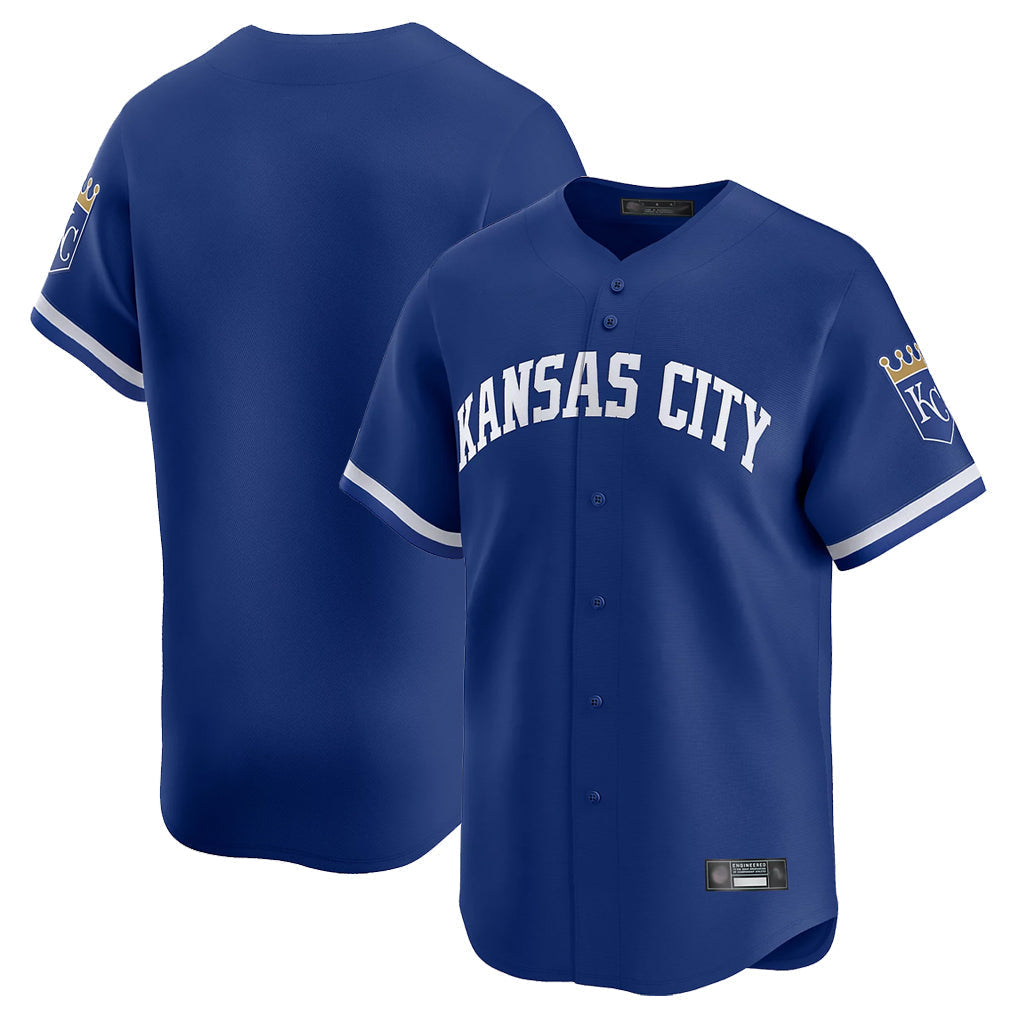 Jamed KC.Royals Royal Limited Home Blank Player Stitched Jerseys
