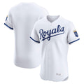 Jamed KC.Royals White Alt Limited Elite Home Blank Player Stitched Jerseys