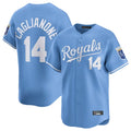 Jamed KC.Royals #14 Jac Caglianone Player Light Blue Alt Limited Home Stitched Jerseys