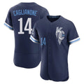 Jamed KC.Royals #14 Jac Caglianone Player Navy City Connect Limited Elite Home Stitched Jerseys
