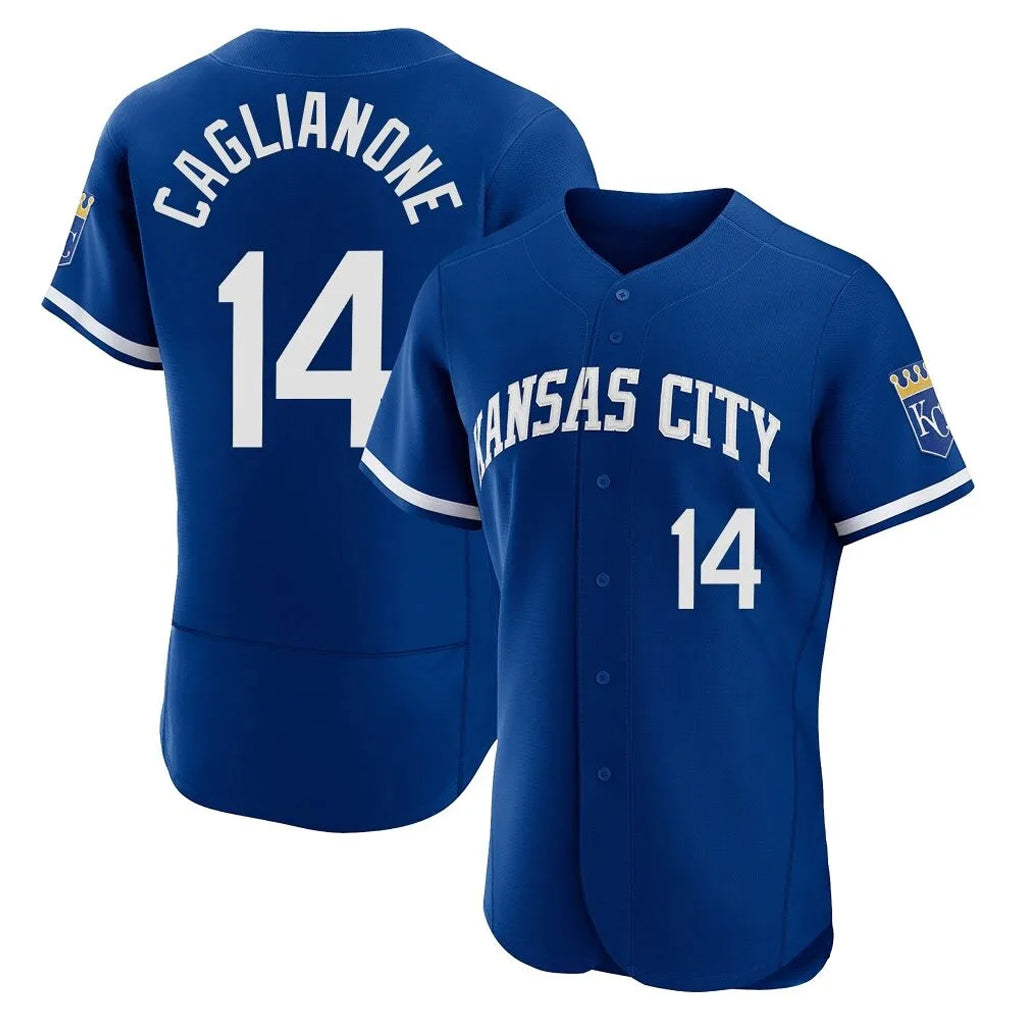 Jamed KC.Royals #14 Jac Caglianone Player Royal City Connect Limited Elite Home Game Stitched Jerseys