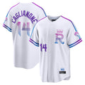 Jamed KC.Royals #14 Jac Caglianone Player White 2026 City Connect Limited Home Stitched Jerseys