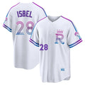 Jamed KC.Royals #28 Kyle Isbel Player White 2026 City Connect Limited Home Stitched Jerseys