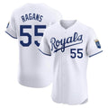 Jamed KC.Royals #55 Cole Ragans Player White Alt Limited Elite Home Stitched Jerseys