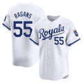 Jamed KC.Royals #55 Cole Ragans Player White Alt Limited Home Stitched Jerseys