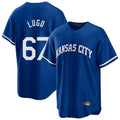 Jamed KC.Royals #67 Seth Lugo Player Royal Game Home Stitched Jerseys