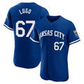 Jamed KC.Royals #67 Seth Lugo Player Royal Limited Elite Home Stitched Jerseys