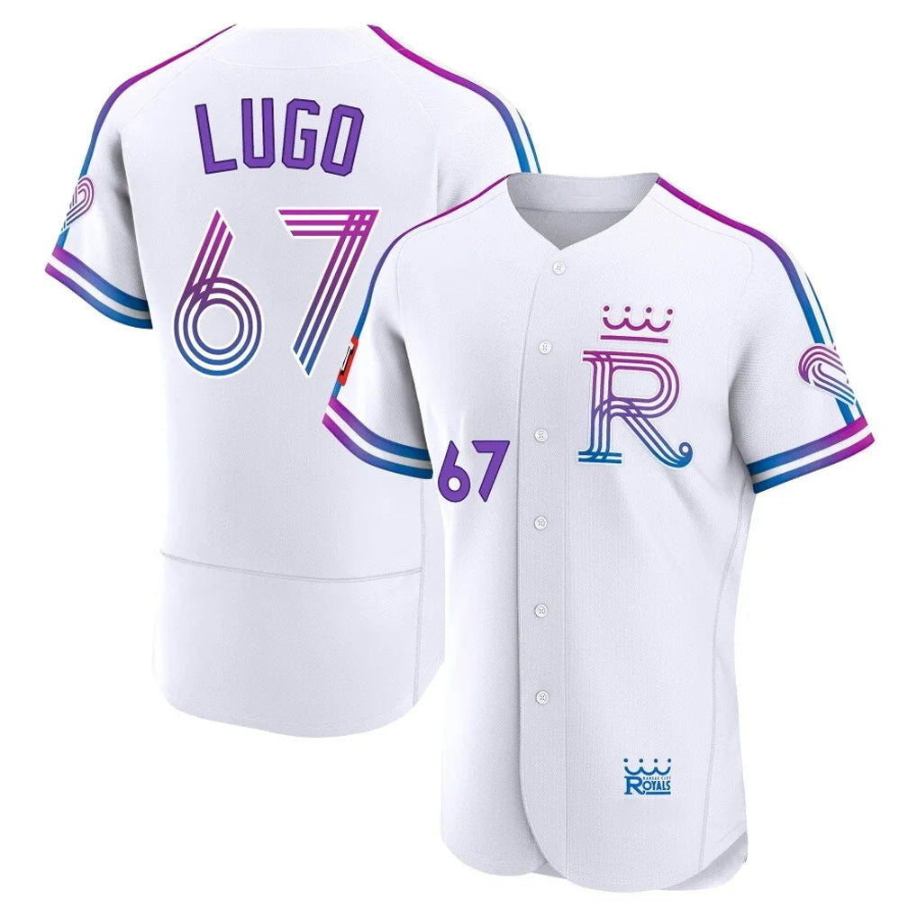 Jamed KC.Royals #67 Seth Lugo Player White 2026 City Connect Limited Elite Home Stitched Jerseys