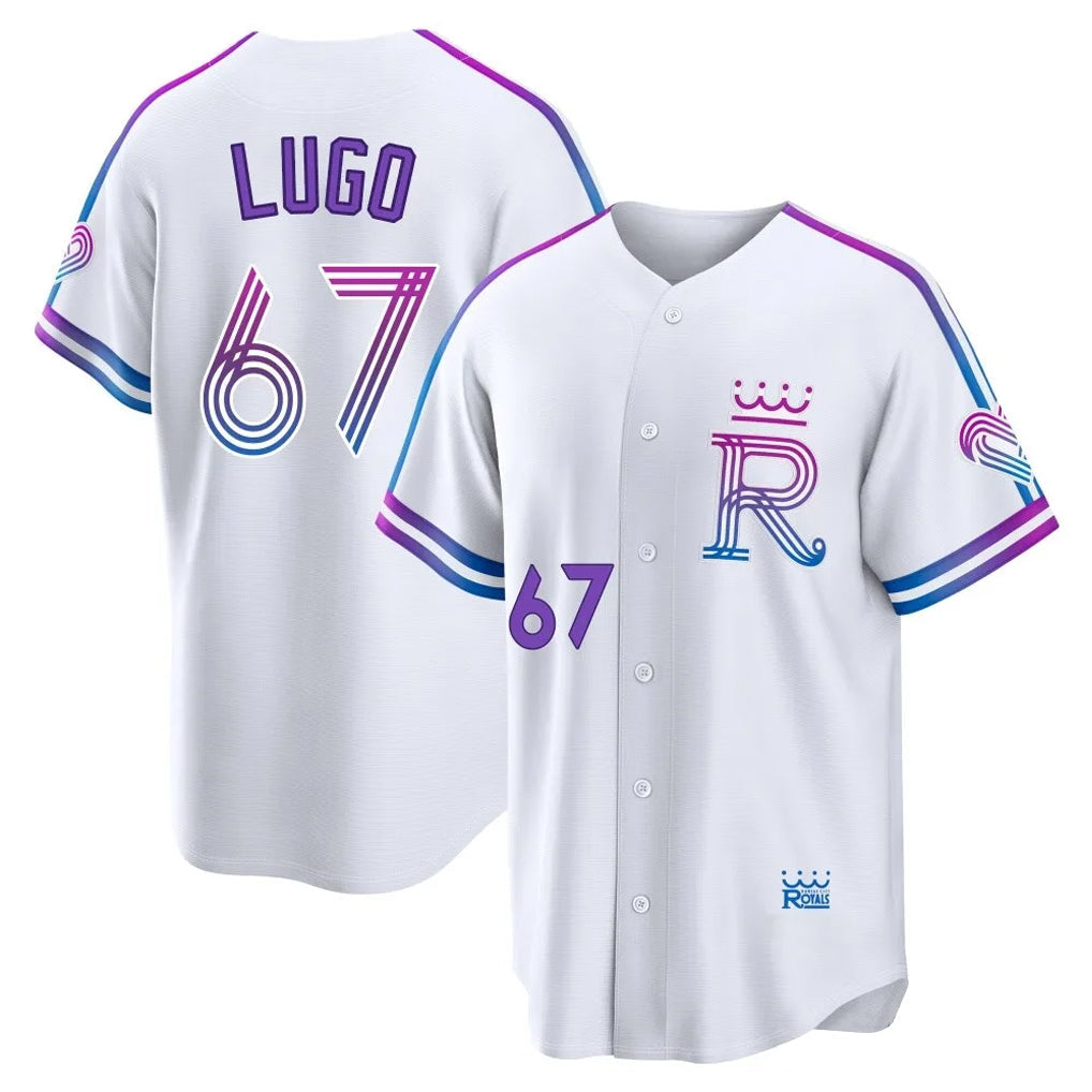 Jamed KC.Royals #67 Seth Lugo Player White 2026 City Connect Limited Home Stitched Jerseys