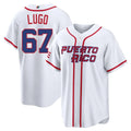 Jamed KC.Royals #67 Seth Lugo Player White 2026 World Classic Home Stitched Jerseys