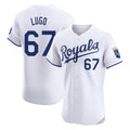 Jamed KC.Royals #67 Seth Lugo Player White Alt Limited Elite Home Stitched Jerseys