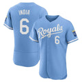 Jamed KC.Royals #6 Jonathan India Player Light Blue Alt Limited Elite Home Stitched Jerseys