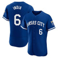 Jamed KC.Royals #6 Jonathan India Player Royal Limited Elite Home Stitched Jerseys