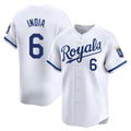 Jamed KC.Royals #6 Jonathan India Player White Alt Limited Home Stitched Jerseys