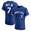 Jamed KC.Royals #7 Bobby Witt Jr. Player Royal Limited Elite Home Stitched Jerseys