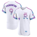 Jamed KC.Royals #9 Vinnie Pasquantino Player White 2026 City Connect Limited Elite Home Stitched Jerseys