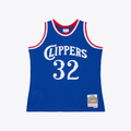 Jamed LA.Clippers #32 Bill Walton Mitchell & Ness Royal 1984-85 Swingman Stitched Jerseys