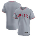Jamed LA.Angels Gray Home Limited Elite Blank Player Stitched Jerseys
