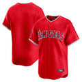 Jamed LA.Angels Red Home Limited Blank Player Stitched Jerseys