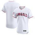 Jamed LA.Angels White Limited Elite Home Blank Player Stitched Jerseys