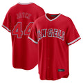 Jamed LA.Angels #44 Ben Joyce Player Red Home Game Stitched Jerseys