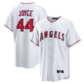 Jamed LA.Angels #44 Ben Joyce Player White Home Game Stitched Jerseys