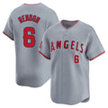 Jamed LA.Angels #6 Anthony Rendon Player Gray Home Limited Stitched Jerseys