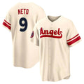 Jamed LA.Angels #9 Zach Neto Player Cream City Connect Home Stitched Jerseys