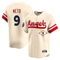 Jamed LA.Angels #9 Zach Neto Player Cream City Connect Limited Home Stitched Jerseys