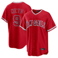 Jamed LA.Angels #9 Zach Neto Player Red Home Game Stitched Jerseys