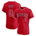 Jamed LA.Angels #9 Zach Neto Player Red Home Limited Elite Stitched Jerseys