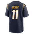 Jamed LA.Chargers #11 Cameron Dicker Player Navy Home Game Stitched Jerseys