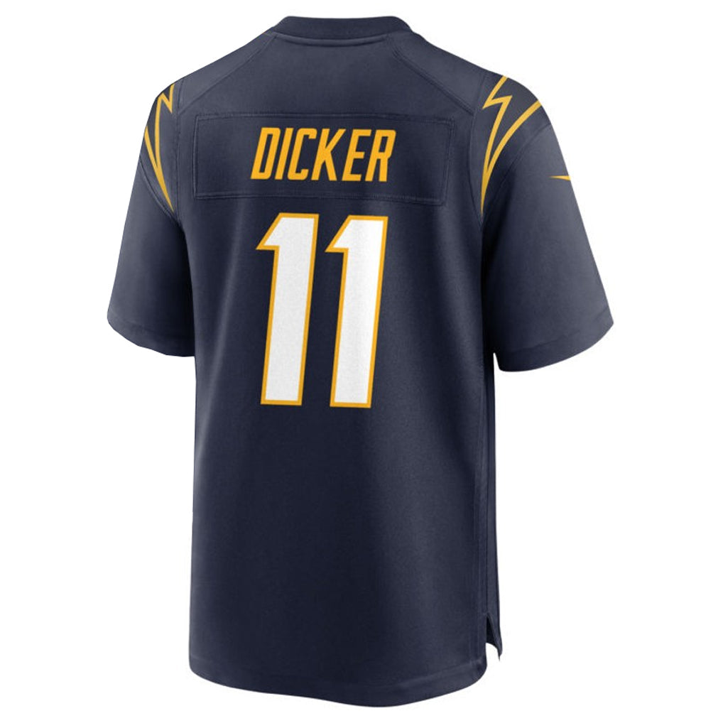 Jamed LA.Chargers #11 Cameron Dicker Player Navy Home Game Stitched Jerseys