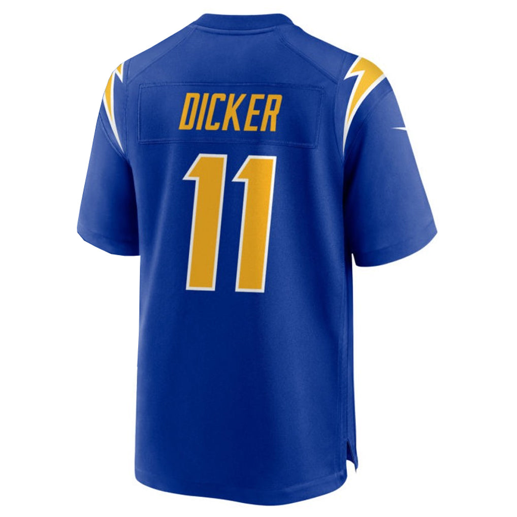 Jamed LA.Chargers #11 Cameron Dicker Player Royal Home Game Stitched Jerseys