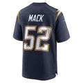 Jamed LA.Chargers #52 Khalil Mack Player Navy Alternate Game Stitched Jerseys