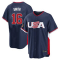 Jamed LA.Dodgers #16 Will Smith Player Navy USA 2026 World Classic Limited Home Stitched Jerseys