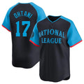 Jamed LA.Dodgers #17 Shohei Ohtani Player Black National League All-Star Limited Home Stitched Jerseys
