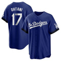 Jamed LA.Dodgers #17 Shohei Ohtani Player Royal City Connect Home Game Stitched Jerseys