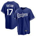 Jamed LA.Dodgers #17 Shohei Ohtani Player Royal Home Game Stitched Jerseys
