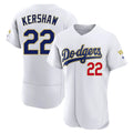 Jamed LA.Dodgers #22 Clayton Kershaw Player Gold White 2026 Collection Stadium Limited Elite Stitched Jerseys