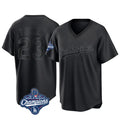 Jamed LA.Dodgers #23 Kyle Tucker Player Black World Series Meet Pitch Fashion T-shirt Stitched Jerseys