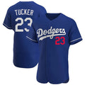 Jamed LA.Dodgers #23 Kyle Tucker Player Royal Limited Elite Home Stitched Jerseys