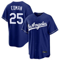 Jamed LA.Dodgers #25 Tommy Edman Player Royal Game Stitched Jerseys