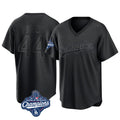 Jamed LA.Dodgers #44 Andy Pages Player Black World Series Meet Pitch Fashion T-shirt Stitched Jerseys