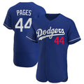Jamed LA.Dodgers #44 Andy Pages Player Royal Limited Elite Home Stitched Jerseys