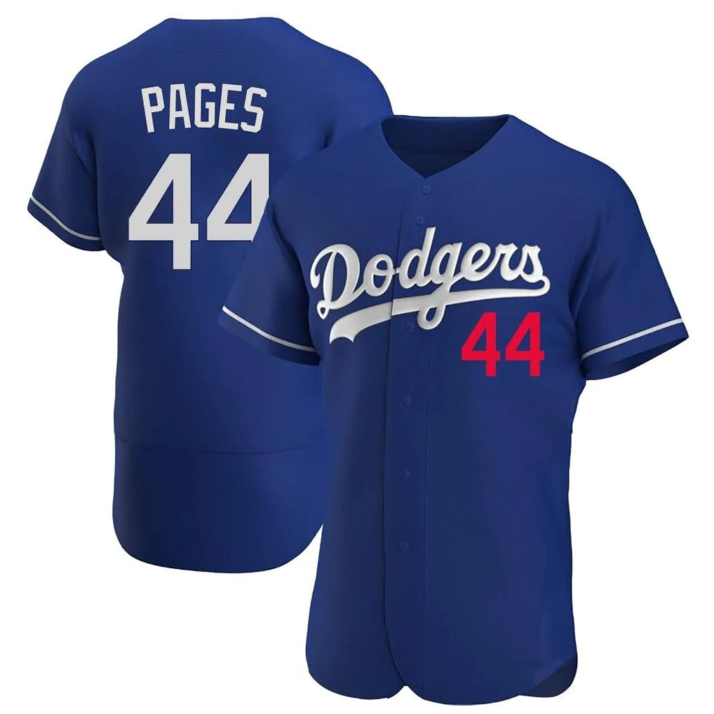 Jamed LA.Dodgers #44 Andy Pages Player Royal Limited Elite Home Stitched Jerseys