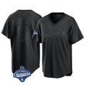 Jamed LA.Dodgers #5 Freddie Freeman Player Black World Series Meet Pitch Fashion T-shirt Stitched Jerseys