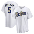 Jamed LA.Dodgers #5 Freddie Freeman Player White 2026 Collection Stadium Game Stitched Jerseys