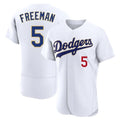 Jamed LA.Dodgers #5 Freddie Freeman Player White 2026 Collection Stadium Limited Elite Stitched Jerseys