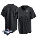Jamed LA.Dodgers #7 Blake Snell Player Black Pitch Fashion World Series T-shirt Stitched Jerseys